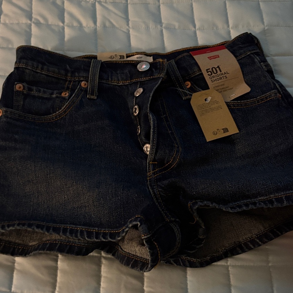 Levi's Women's Classic Blue Jean Shorts